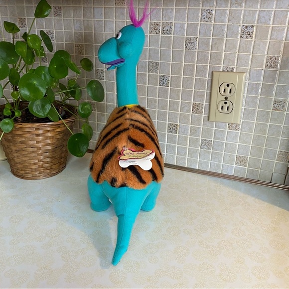 Vintage NWT Russ Fossil Friends Brachiosaurus dinosaur plush stuffed animal - Picture 2 of 11